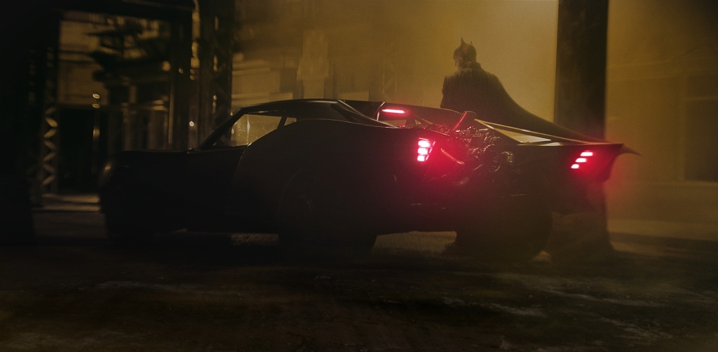 The Batmobile and Batman