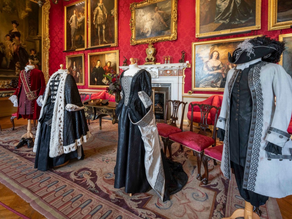 Costumes from BAFTA-winning The Favourite on display at Blenheim Palace