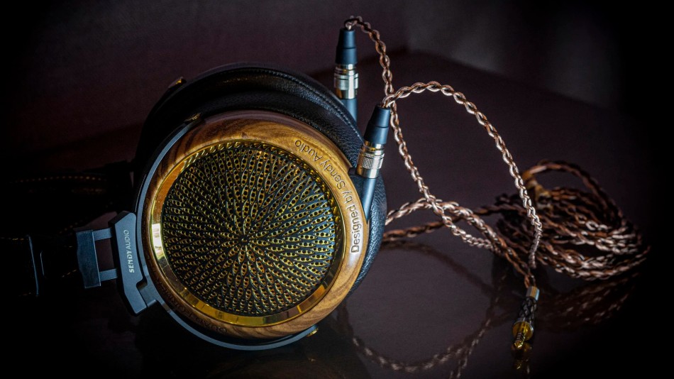 The Sendy Audio Peacock headphones with braided cables