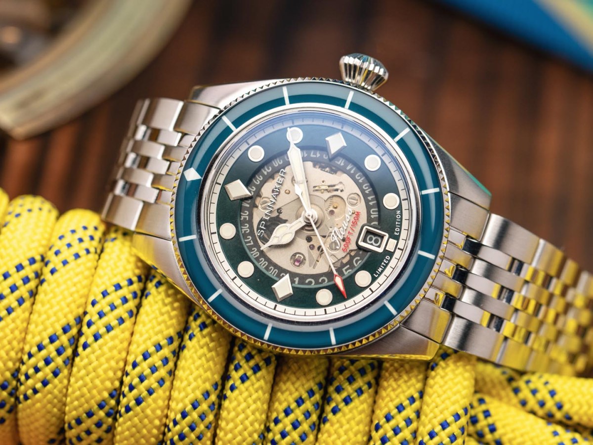 Spinnaker Fleuss Automatic Marlborough Limited Edition watch an homage to pioneering dive engineer