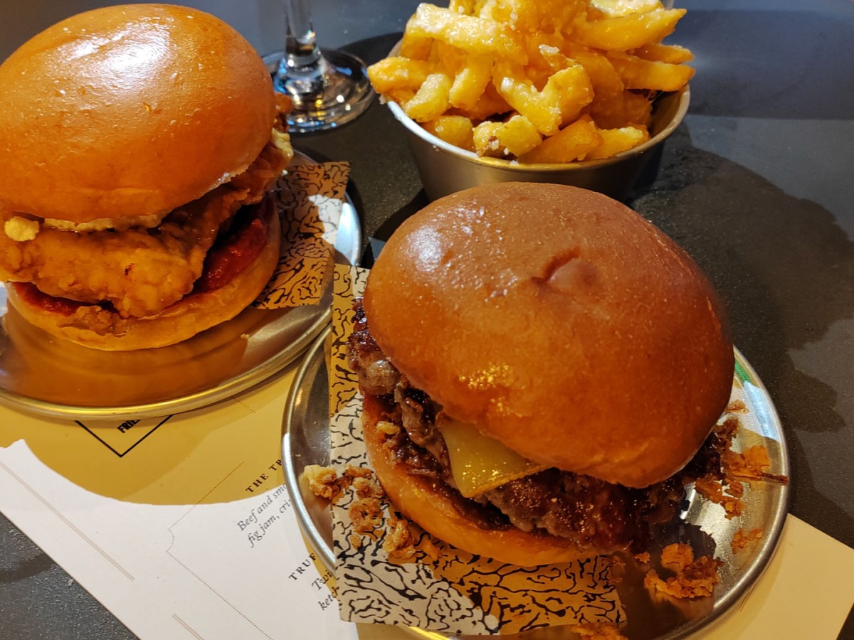 Truffle Burger London review: we can’t resist big truffle on little china…