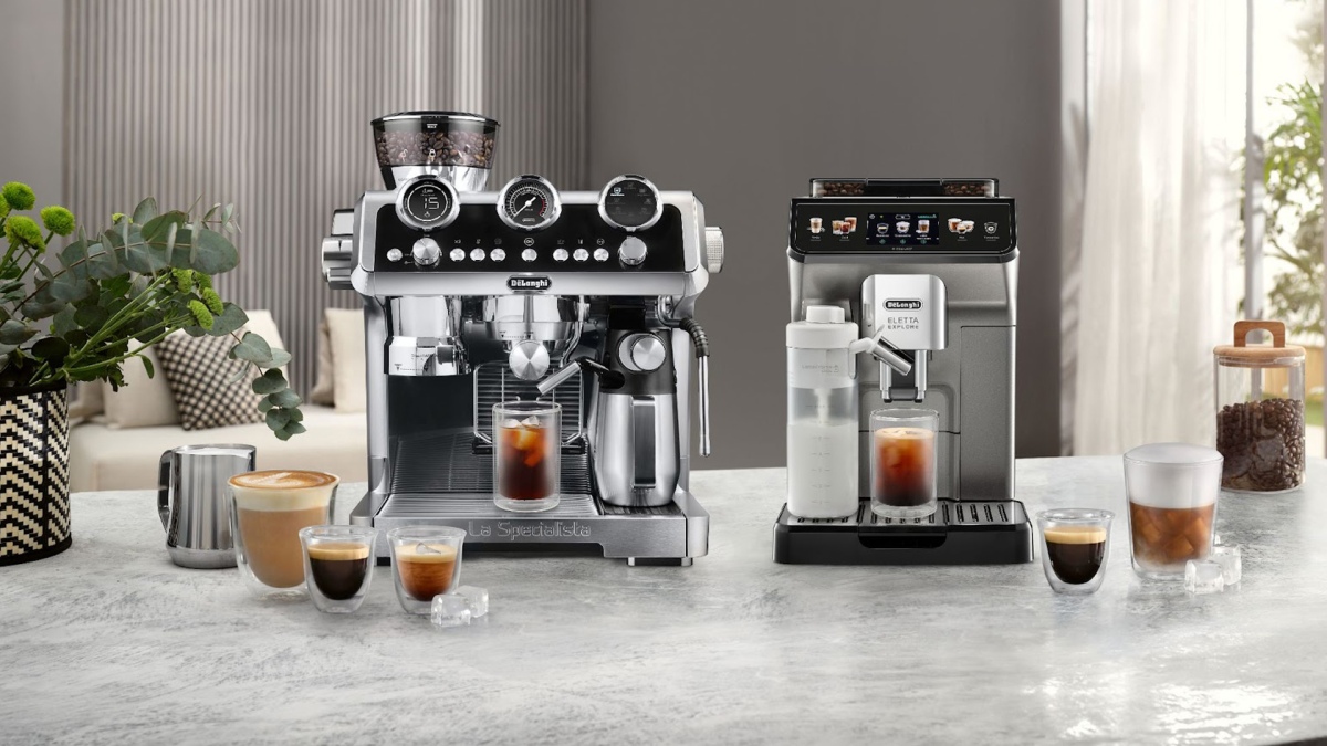 DeLonghi Eletta Explore Bean to Cup coffee machine with Cold Brew