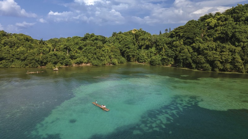 Blue Lagoon in Jamaica
