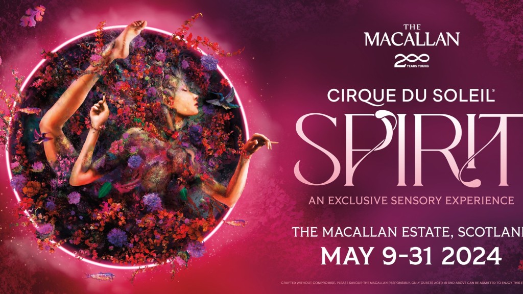 The Macallan and Cirque Du Soleil promo artwork