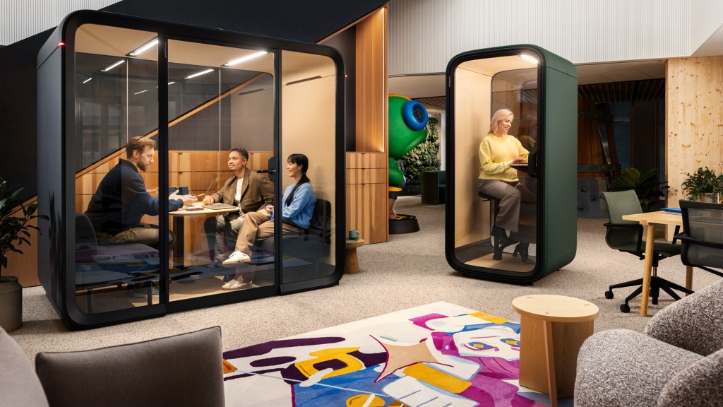 Framery Smart Pods in an office